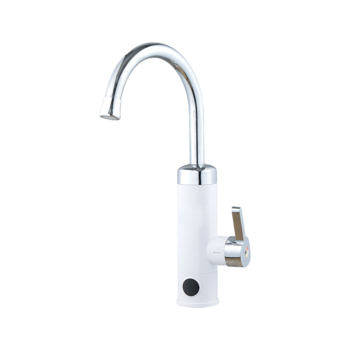 DRL-05AX-34 witte ABS instant digitale elektrische warmwaterkraan instant waterkraan