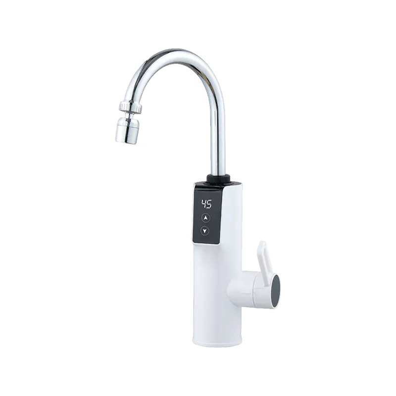 SS-09-34 slimme temperatuuraanpassing ABS elektrische warmwaterkraan onmiddellijke verwarming elektrische boiler kraankraan