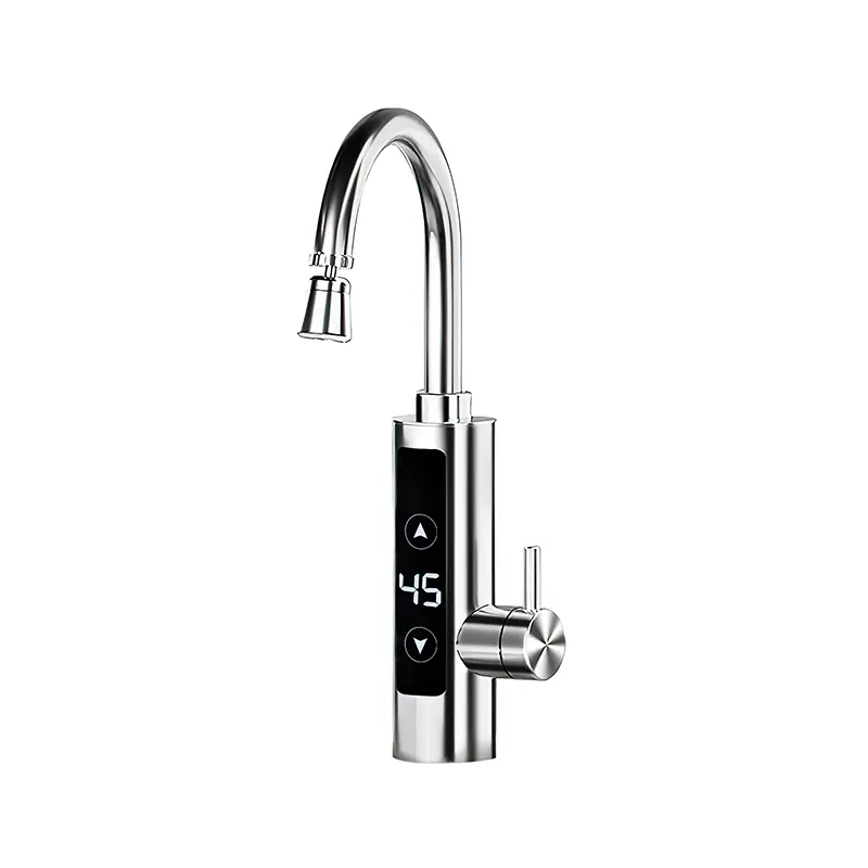 BSDF-01X-34 anti-droog brandende roestvrijstalen elektrische warmwaterkraan digitale kraanwaterverwarmer